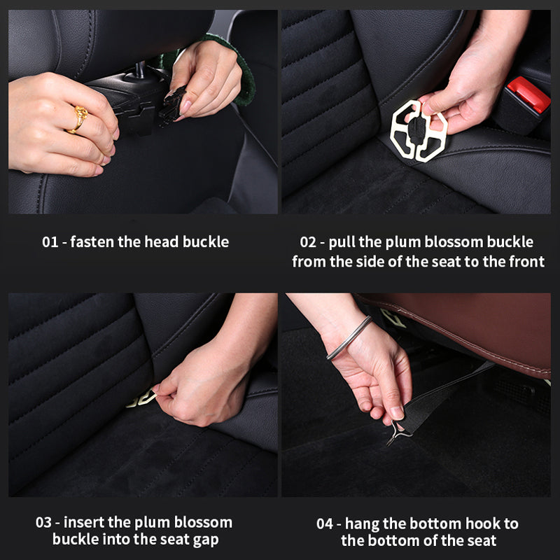 Car Back Seat Organizer Storage Bag with Foldable Table