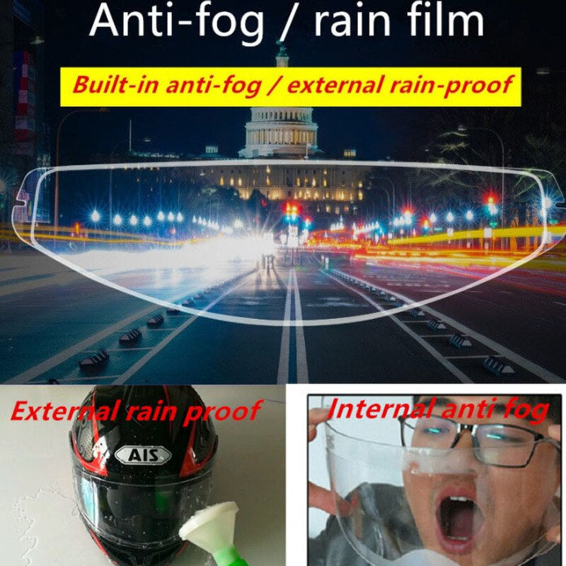 Best Universal Motorcycle Helmet Anti Fog Film and Rainproof Film