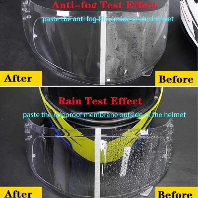 Best Universal Motorcycle Helmet Anti Fog Film and Rainproof Film