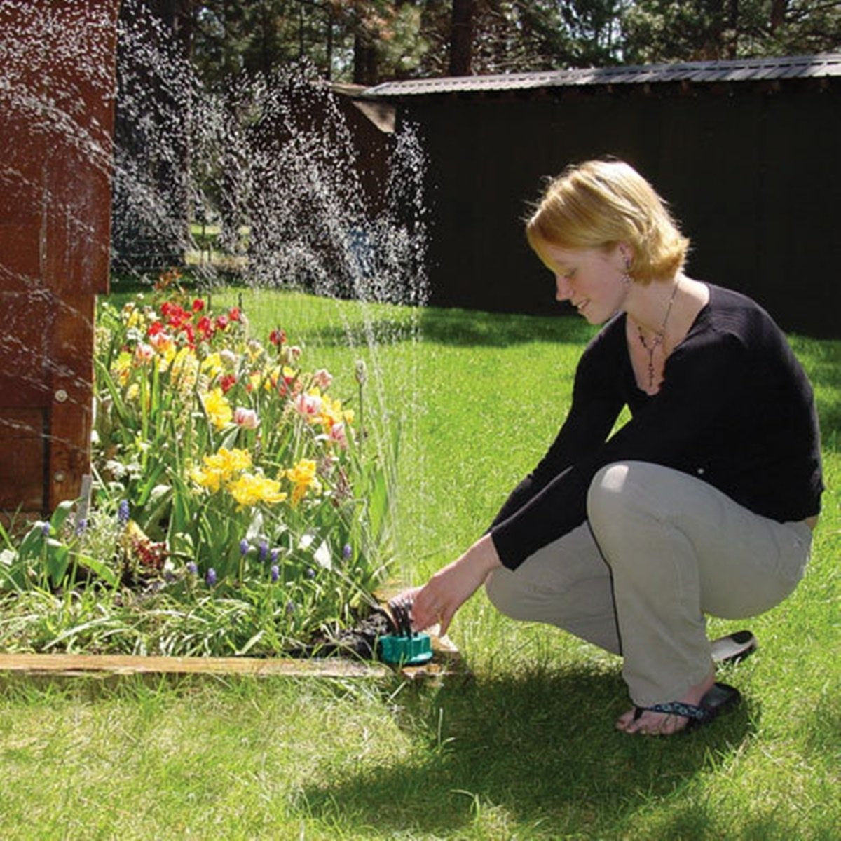 Garden Sprinkler 360 Degree Rotating